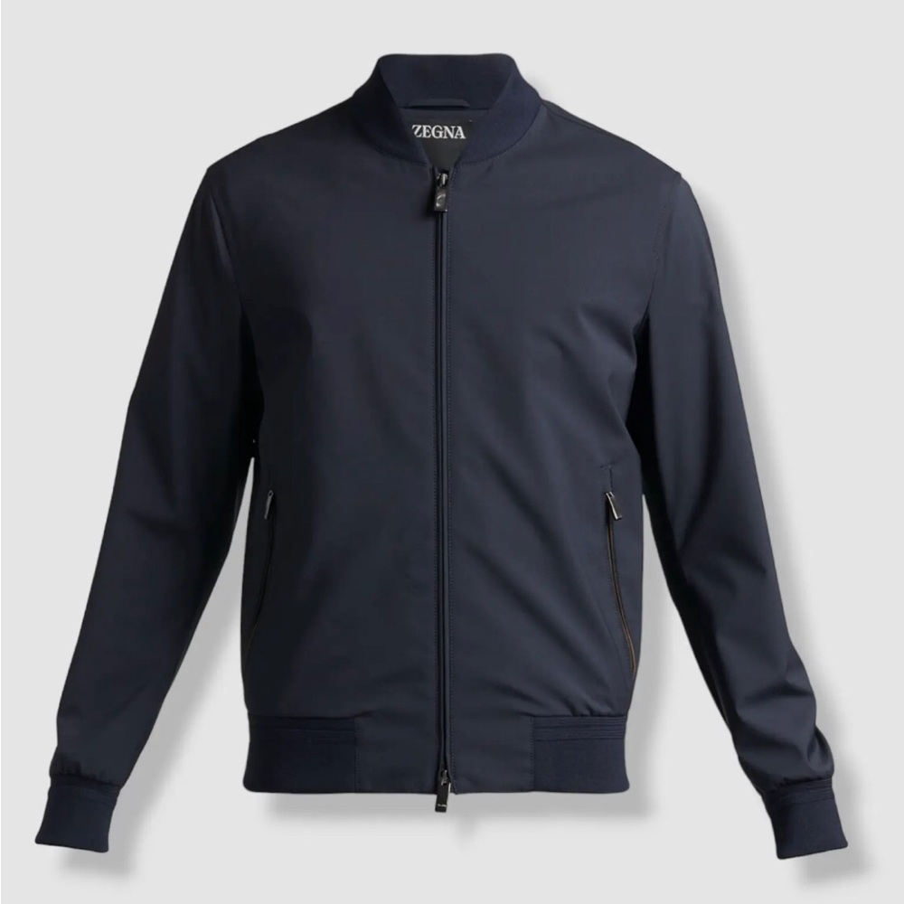 Zegna TROFEO™ ELEMENTS WOOL BOMBER , MSRP 2950!!